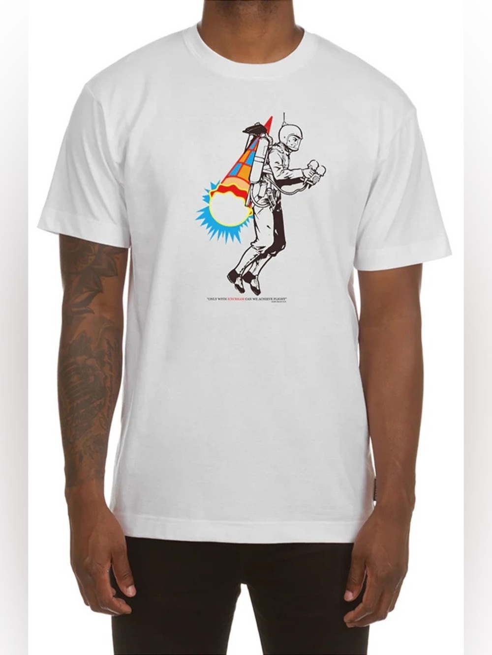 Ice Cream Blast Off Short Sleeve Tee Shirt